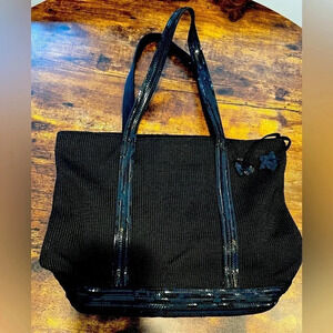 lina | ladies tote/shoulder crochet/knit handbag.